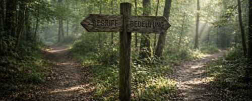 Der blinde Fleck der Begriffe -TEST