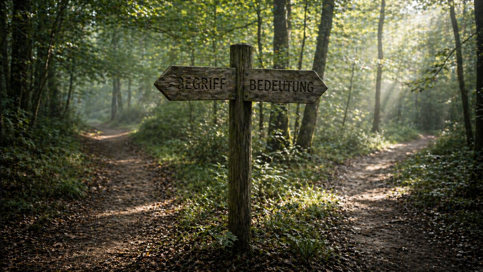 Denkwerkzeuge und Begriffe schild